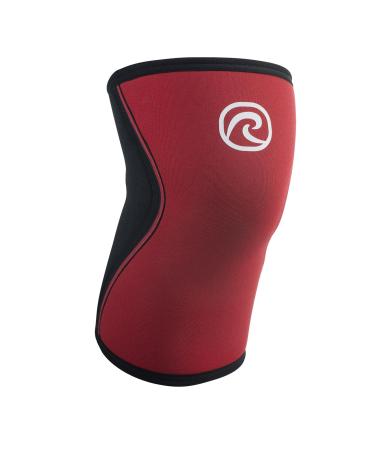 Reh band Kniebandage strength sport knee support for cross fit & heavy training Knee Sleeve made of 5 mm neoprene in many colors & sizes unisex m red - 1 piece