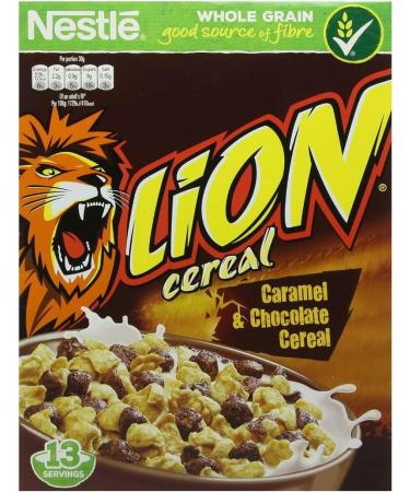 Nestle Lion Caramel and Chocolate Cereals 400g - Pack of 3 - Buy Online on GoSupps.com