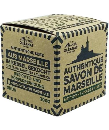Oleanat Marseille Soap Green 300g - Buy Online on GoSupps.com