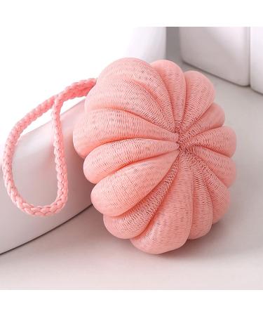 Lurrose Loofah Sponge 2pcs & Pumpkin Bath Sponges 4pcs Set - Shower Scrubber and Body Wash Sponge Combo for a Cute and Fresh Bath Experience - Buy Online on GoSupps.com
