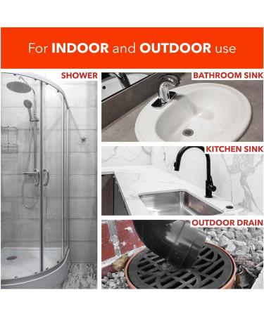 Spear & Jackson Multi-Purpose Sink & Drain Unblocker 5 Litre and 750 ml Clears Blocked Drains - Buy Online on GoSupps.com