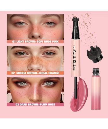  Generisch Cream blush pencil | Sweat-resistant makeup marker | Dual-ended face pen for women and friends for parties dates and stage beauty photos - Buy Online on GoSupps.com