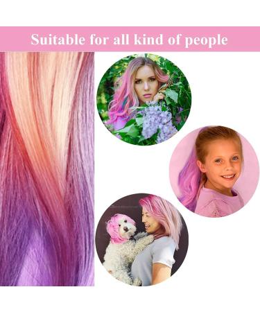 10 Pcs Hair Chalk Comb for Kids Girls - Washable & Temporary Bright Colors - Perfect Gifts for Ages 6-12 - Ideal for Birthday, Halloween, Christmas Party - Buy Online on GoSupps.com