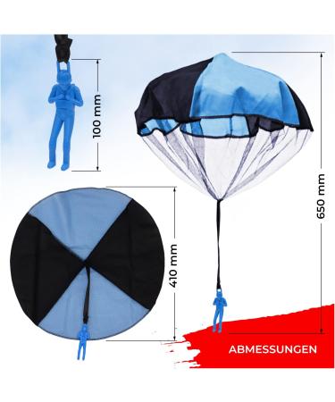 Magicat Premium Parachutist Set for Children | 5 Parachute Springers | Best Outdoor Toys | Shop Now! - Buy Online on GoSupps.com