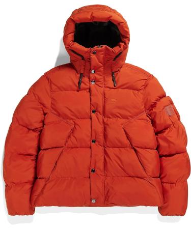 G-STAR RAW Women's Whistler Short Puffer Wmn Jackets S Orange (rooibos tea D23534-D199-G052) - Buy Online on GoSupps.com