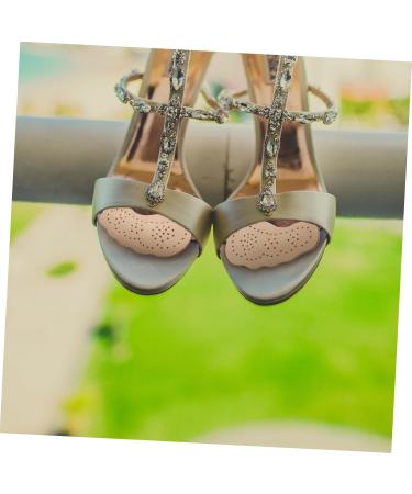 2 Pairs Non-Slip Sandal Insoles - Anti-Slip Cushions for Heels & Summer Comfort - Metatarsal Support Pads in Beige - Buy Online on GoSupps.com