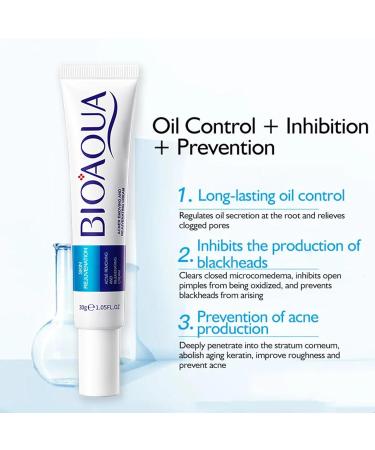 Anti Acne Face Cream Spot Cream for Acne Spot and Acne Treatment for Face and Body Prevent Breakouts and Promote Rapid Recovery Moisturizing Skin Rejuvenation Water-Oil Balance Reduce Redness - Buy Online on GoSupps.com