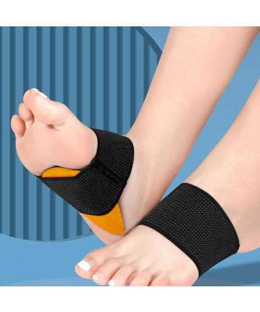 2 Pairs Arch Support Pads - Cushioning for Plantar Fasciitis Flat Feet & Heel Spurs - Comfort & Pain Relief Sleeves - Buy Online on GoSupps.com