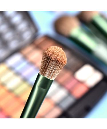 Buy GSMy 9pcs Professional Makeup Brush Set - Premium Synthetic Brushes for Foundation Concealer Eyeshadow & Cosmetic Bag (Green) - International Shipping Available! - Buy Online on GoSupps.com