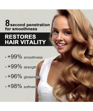 JJIAGOLD Hair Repair Cream Frizz Control Hair Care Products Deep Conditioning Treatment for Damaged Hair Hydrates and Softens Frizz Adds Shine and Softness - Buy Online on GoSupps.com