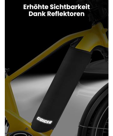 Coicer E-Bike Battery Protective Cover | Universal Fit 28-45cm | Cold & Dirt Protection | Enhance Lifespan of Bosch Integrated E-Bike Accessories - Buy Online on GoSupps.com