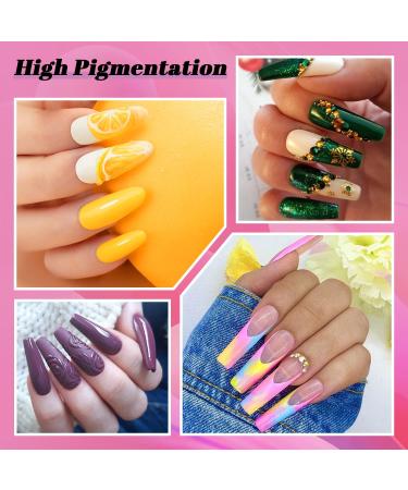 Lavender Violets 36 Colors Dip Powder Nail Kit for Salon-Quality Nail Art | Quick Drying Dipping Powder Set for Home Use - M951 Summertime - Buy Online on GoSupps.com