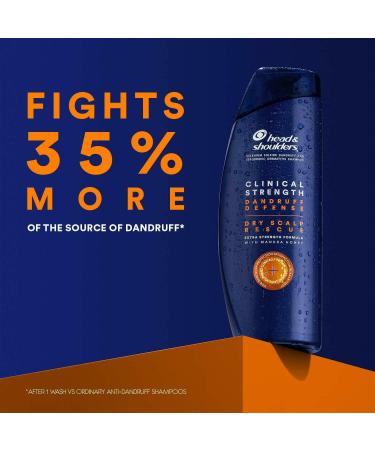 Head & Shoulders Clinical Strength Dandruff Shampoo 14.2 oz - Pack of 3 - Buy Online on GoSupps.com