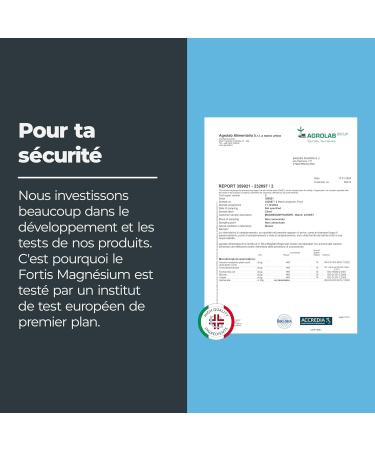 Bandini FORTIS MAGNESIUM 300g | Magnesium Powder Food Supplement | Reduces Stress Fatigue Anxiety | Promotes Digestion and Supports Bodybuilding | Vitamins | 100% Vegan - Buy Online on GoSupps.com