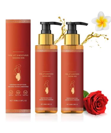 Magic Care Oil naturels huile raffermissante corps Magic-Huile pour le corps huile corporelle raffermissante Absorption Rapide lasticit Hydrate Tous Types de Peaux 100ml 2pcs