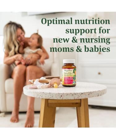 MegaFood Women's Postnatal Vitamins for Breastfeeding Moms | Postpartum Lactation Multivitamins Supplements for Women| Moringa Supplements | 120 Capsules Postnatal Vitamins 120 count (Pack of 1) - Buy Online on GoSupps.com