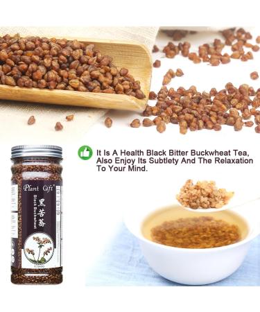 Buy Black Buckwheat Tea - Caffeine-Free Herbal Loose Leaf 240g | Tarty Chinese Tea - International Shipping - Buy Online on GoSupps.com