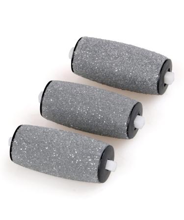 Own Harmony Extra Coarse 3 Refill Rollers Best Fit for Electric Callus Remover CR900 for Men - Pedicure File Tools Foot Care - Replacement Refills 3 Pack Men's - Extra Coarse