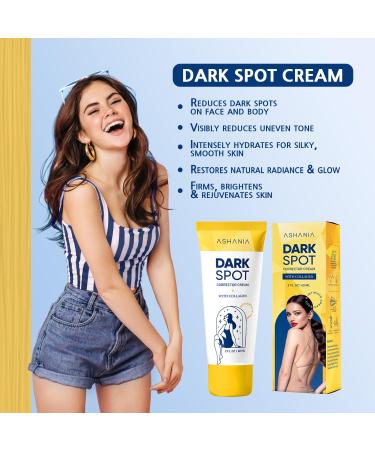 Dark Spot Remover for Face and Body: Advanced Corrector Formula for Inner Thighs Dark Neck & Knees Advanced Formula (2 Fl Oz) - Buy Online on GoSupps.com
