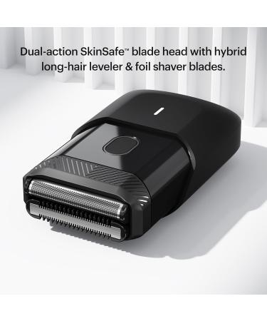 MANSCAPED The Handyman Travel Duo includes The Weed Whacker 2.0 Nose & Ear Hair Trimmer and Portable Men s Compact Facial Hair Shaver with Long-Hair Leveler & Foil Blades - Buy Online on GoSupps.com