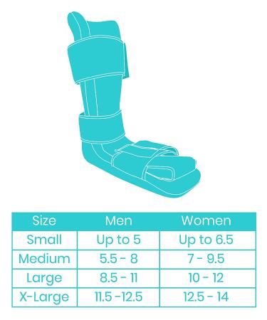 Vive Plantar Fasciitis Night Splint + Spike Ball - Leg Brace Support for Orthopedic Sleeping - Large Size 8.5-11 Men, 10-12 Women - Gray - Pack of 1 - Buy Online on GoSupps.com