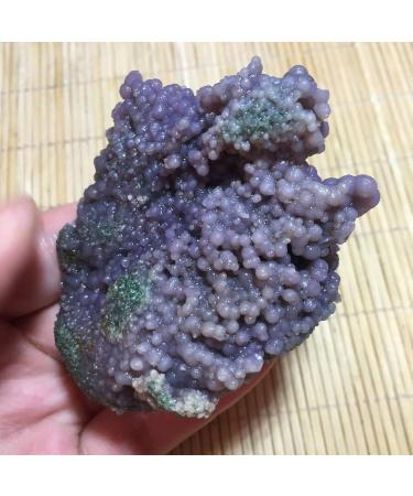 Natural Crystal Rough 160g Natural Grape Agate Chalcedony Crystal Lucky Stone - Buy Online on GoSupps.com