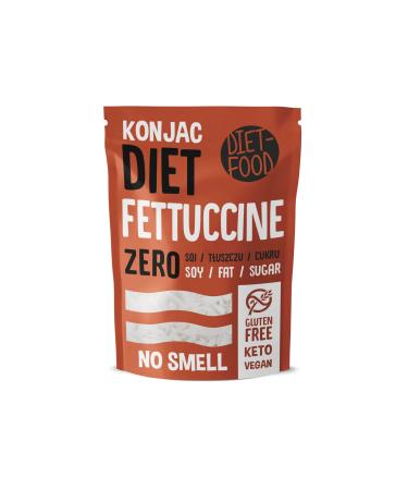 Diet-Food Shirataki Noodles Low Carb Konjak Nudel Kalorie Vegan Food Fat Fat-free soy-free water-free water-soluble diet noodles Low calorie content 200 grams of fatuccine 200 g (1 Pack)