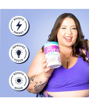 Cira x Alicia McCarvell Pre-Game Pre Workout Powder for Women - Preworkout Energy Supplement for Nitric Oxide Boosting Endurance Focus & Strength - 30 Servings Very Grapeful - Buy Online on GoSupps.com