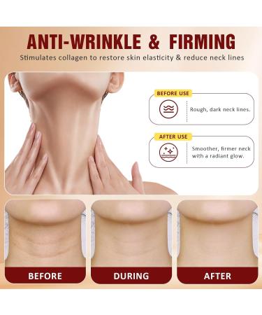 1Pcs Neck Roller Cream Firming Skin Reduces Neck Lines Moisturizes Improves Elasticity Anti-Aging Suitable for Both Men and Women(4.23Fl.oz) - Buy Online on GoSupps.com