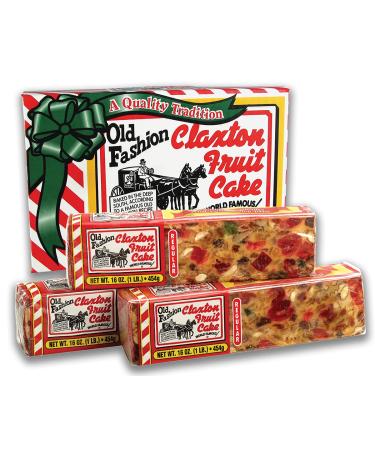 Claxton Fruit Cake - 3-1 Lb. Regular Recipe - Buy Online on GoSupps.com