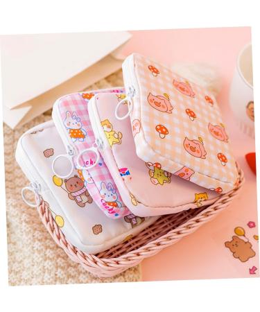 Healeeved 4-Piece Aunt Towel Storage Bag | Menstrual Bandages Accessories for Teenage Girls & Women | Travel-Friendly Polyester Period Bag - Buy Online on GoSupps.com