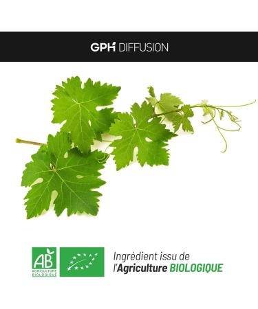 Organic Red Vine Leaf - 100 Vegetable Capsules of 250 mg - Buy Online on GoSupps.com