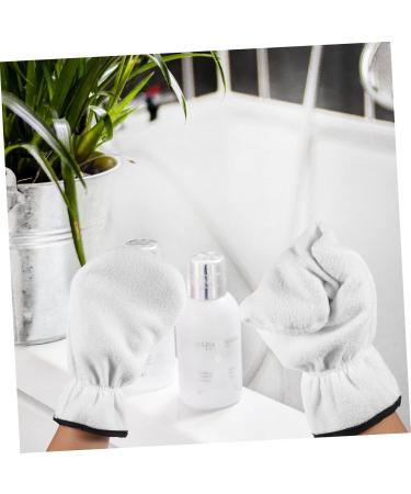 FRCOLOR 2 Pairs Wax Essential Oil Gloves Hand Spa Cover Paraffin Wax Gloves Paraffin Wax Cover Paraffin Wax Hand Cover Hand Spa Gloves Gel Spa Mask White Work Insulation Polyester - Buy Online on GoSupps.com