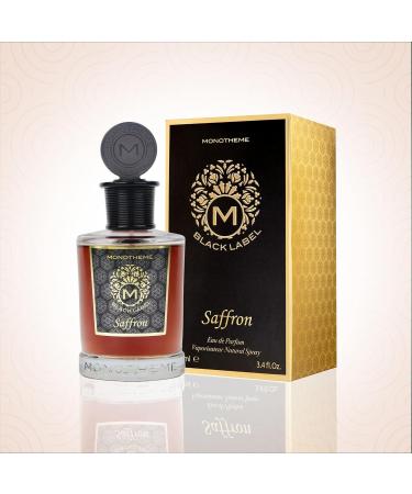 AARVVINTA CRAFT Black Label Saffron EDP Perfume for Men & Women with Tobacco & Leather Aromatic Spicy Fragrance - Italian Premium Long Lasting Luxury Scent - Travel Friendly & Her - 100 ml - Buy Online on GoSupps.com
