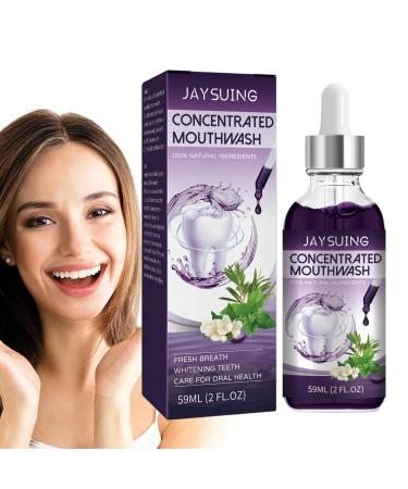 Orth concentrated mouthwash - 59ml of highly efficient mouth cleaning concentrate non -alcoholic mouthwash kills 99% of the bad breath contains concentrated mouthwash and stops bad breath