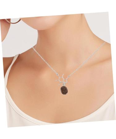 HAPINARY Women Necklaces Trendy Coffee Use for Necklace Necklaces Pendant Women Jewelry Bean Lover Girl Women Necklace Jewelry - Buy Online on GoSupps.com