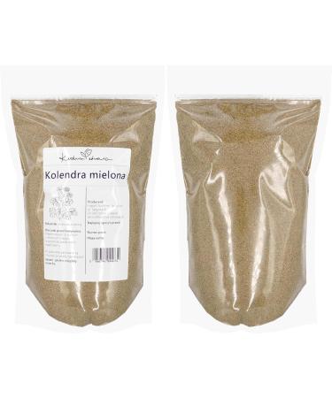Kuchnia Zdrowia - Ground Coriander - Natural - Aromatic Spice - High Quality - Leak-proof packaging with zipper - Buy Online on GoSupps.com