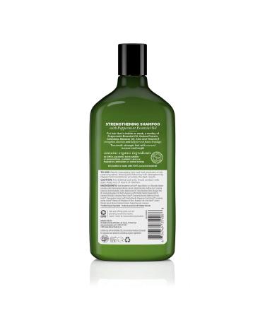 Avalon Organics Strengthening Peppermint Shampoo 11 oz. (Pack of 3) - Nourishing Hair Care Set - Buy Online on GoSupps.com