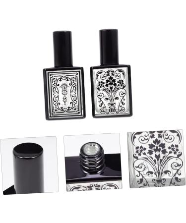 FRCOLOR Liquid Travel Containers perfume travel container mini scent pump oil spray Empty Spray spray spray mist spray Glass face square Terrarium Tank 8X3.5X2CM Black - Buy Online on GoSupps.com