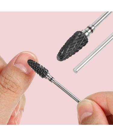 VOCOSTE Nail Drill Bits Wear-Resistant Ceramic for DIY Nail Black - Buy Online on GoSupps.com