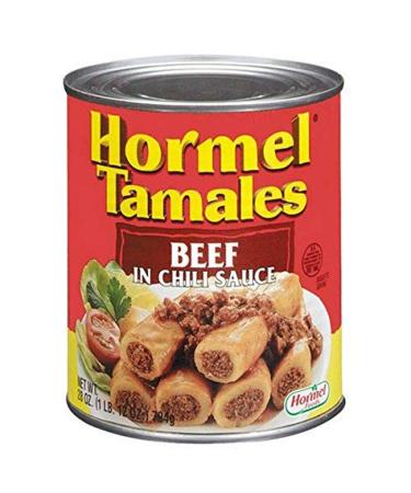 Hormel Chili Hormel Beef Tamales, 28 Oz, 28.0 Ounce (Pack of 1) (14885)