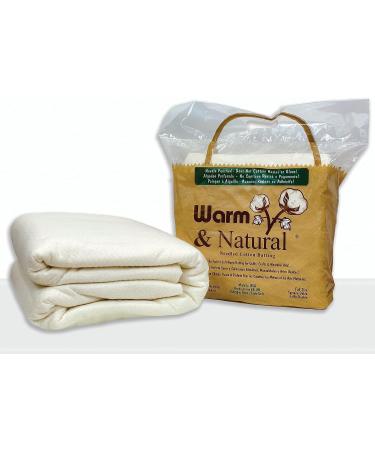 Warm & Natural Cotton Batting - Full Size 90x96 - Buy Online on GoSupps.com