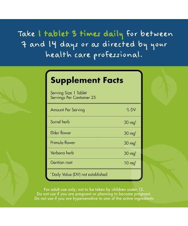 Sinupret Adult Strength Sinus + Immune Support Herbal Supplement - 25 Tablets - Buy Online on GoSupps.com