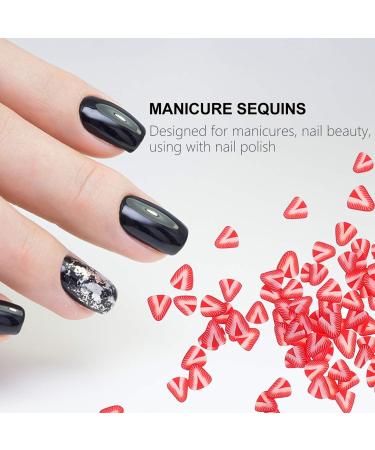 3pcs Strawberry Nail Art Slices Polymer Fruit Slices Masquerade Siouxxie Fruit Nail Decals Fruit Slice Nail Decor Manicure Sequins Red Polymer Clay Filling Nail Polish - Buy Online on GoSupps.com