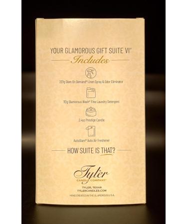 Buy Tyler Candle Company Wishlist Glamorous Gift Suite VI | On Demand Room Spray Glamorous Wash Jar Candle & Autoglam - International Shipping Available - Buy Online on GoSupps.com