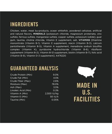 Purina Pro Plan Hairball Wet Cat Food Chicken Entree - 85 g Can (24 Pack) - Buy Online on GoSupps.com