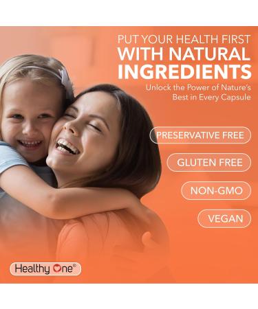 Healthy Immune - 10 in 1 Formula - Cold & Flu Virus - Sick & Illness - Covid - Elderberry - Echinacea - Vitamin C - Zinc - Garlic - Reishi - Andrographis - Astragulus - Antioxidants - Immunity - 120ct 120 Count (Pack of 1) - Buy Online on GoSupps.com