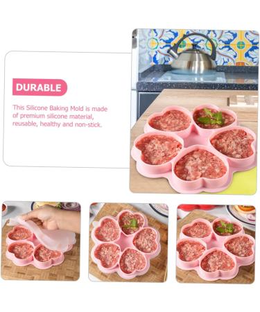 IMIKEYA Heart Silicone Molds 1 Set Covered Cake Mold Baby Lens Chocolate Silica Gel Cupcake Pans - Buy Online on GoSupps.com