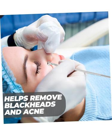 Ipetboom 1 Set Blackhead Removal Tool Household Remover Blackhead Tweezers Blackhead Supply Face Cleaner Tool Daily Use Comedone Spoon Cell Clamp Stainless Steel Squeeze Pimples - Buy Online on GoSupps.com