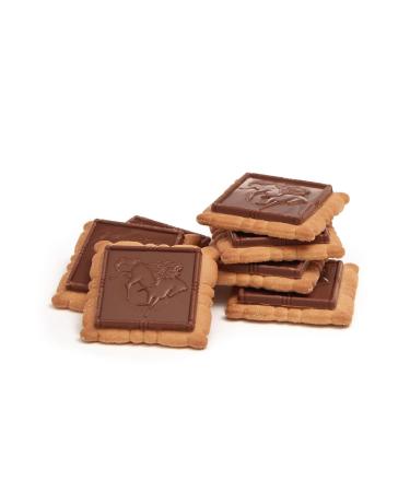 Godiva Prestige Biscuits Milk Chocolate - Crispy biscuits with milk chocolate and Lady Godiva motif - 12 pieces - 100 g - Buy Online on GoSupps.com